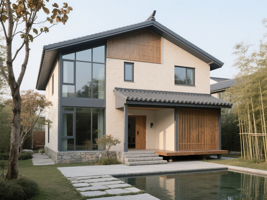 新中式風(fēng)格輕鋼別墅 新中式風(fēng)格輕鋼別墅